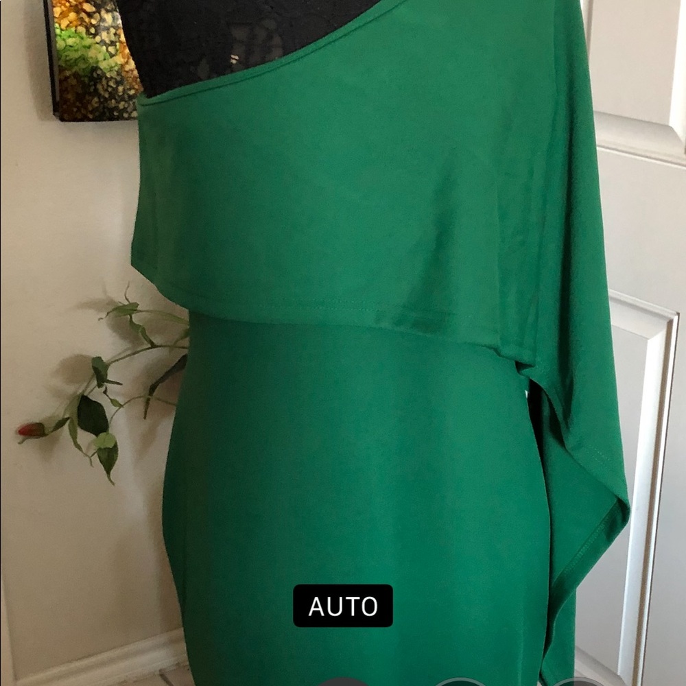 Green XL cocktail dress.